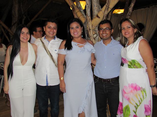 Luisa Gutiérrez, Edwin Fabián Sánchez, Yamile Amanda Rico Torres, Cristian Dussán y Norma Pérez.